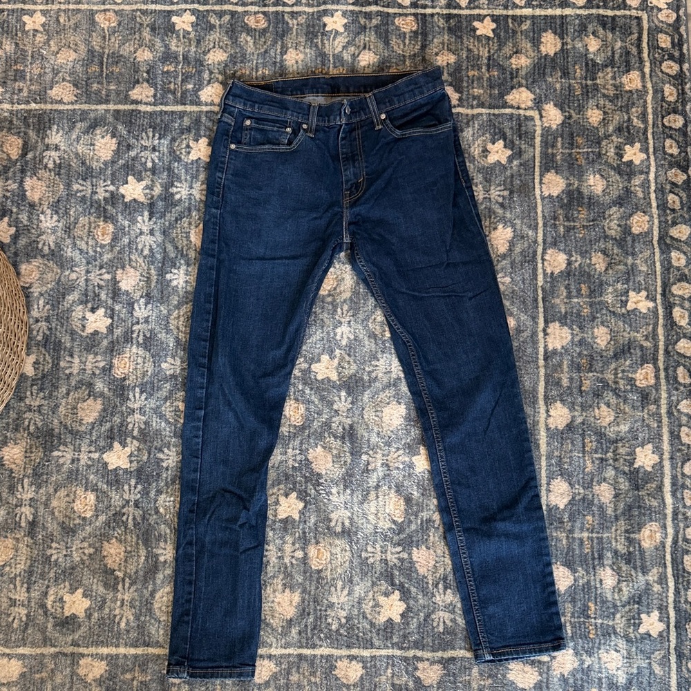 Levi's 512 Men's Slim Taper Jeans in Deep Indigo Blue